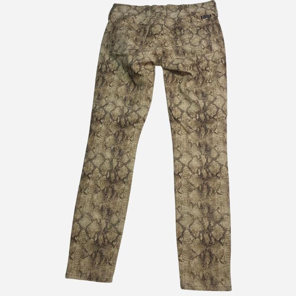 Lucky Brand Charlie Skinny Snake Print Jeans 2/26 - Picture 3 of 8